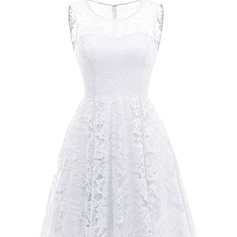 White Lace Dress